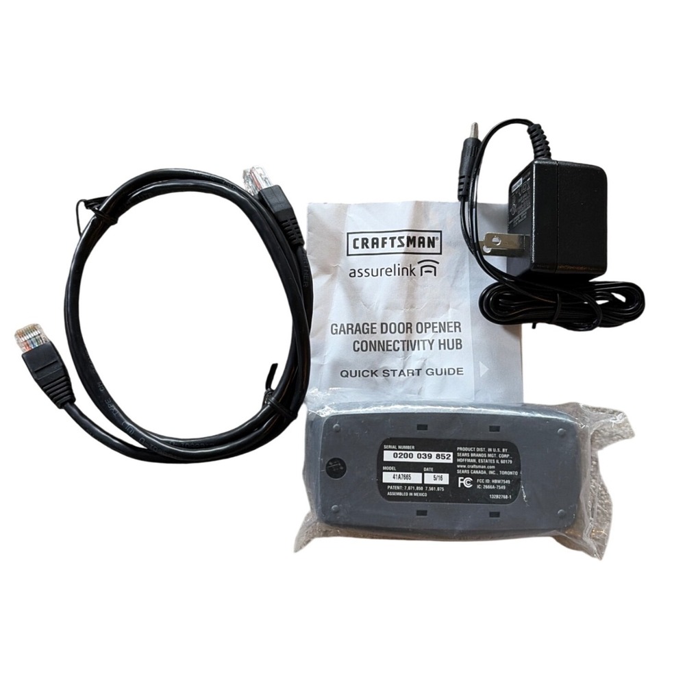 NEW Craftsman AssureLink Garage Door Opener Connectivity Hub 41A7665 Gateway Kit